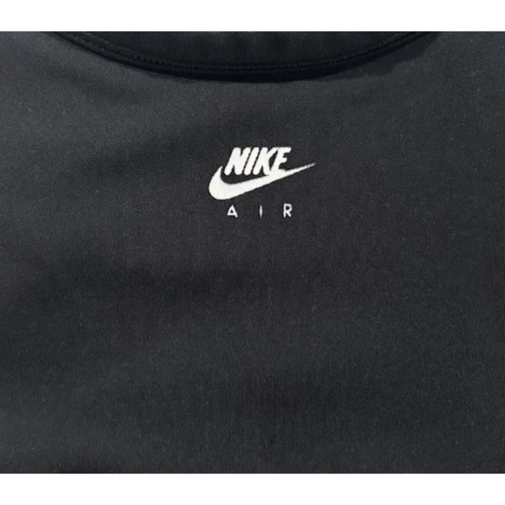 Nike Air Swoosh Sports Bra Womens Small Black Dri-FIT Medium Support Training